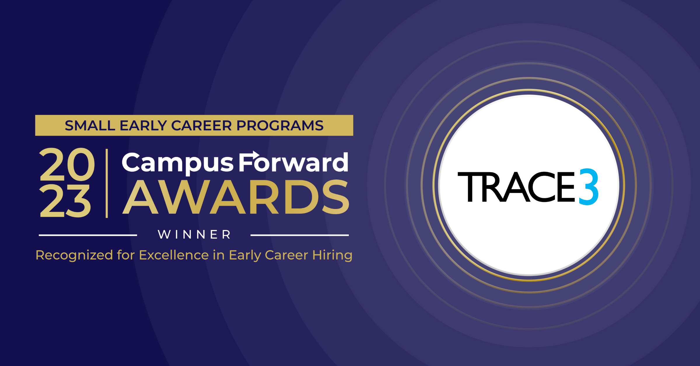 Trace3 2023 Campus Forward Award Winner